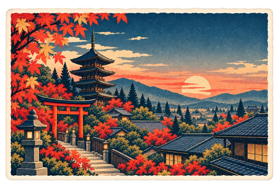 How Travary works: Travary postcard art